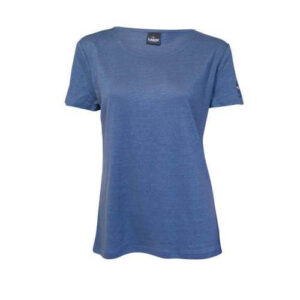 Blå T-shirt 100% linne