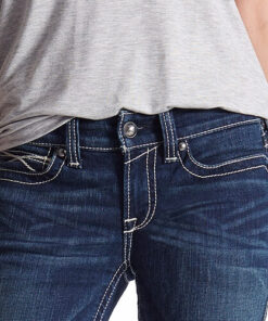 jeans med snygga sömmar