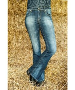 Ridjeans med bling från HKM