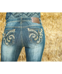 jeans med bling