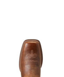 Round Up Wide Square Toe Western Boot