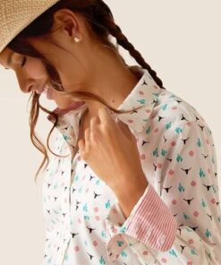 mönstrad skjorta för ridning från Ariat