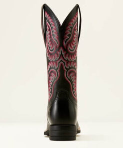 svarta westernboots Ariat