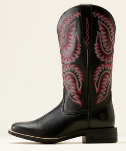 svarta westernboots Ariat