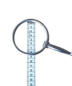 tvådelat bett med rörliga ringar