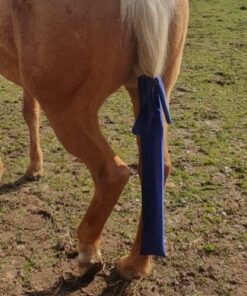 svanspåse, tail bag marinblå