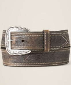 Bälte i läder från Ariat