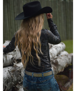 Skjorta snakeskinprint från Cowgirl Tuff