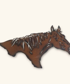 Väggdekoration hästhuvud