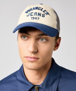 Wrangler Truckerkeps blå/vit