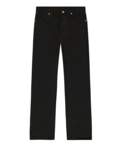 Svarta jeans från Wrangler i klassisk westernstil.