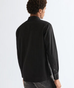 Wrangler jeansskjorta svart