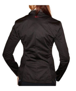 Blank svart tävlingskavaj för ridning