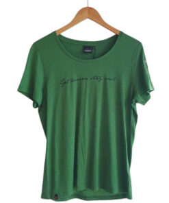 Skogsgrön T-shirt i merinoull