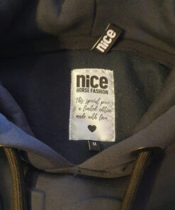 Marinblå hoodie från Nice Horsefashion