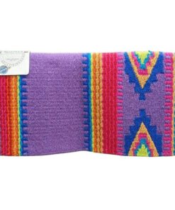 Mönstrad Sadelfilt för westernsadel från Mayatex