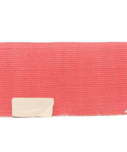 Corallröd sadelfilt för westernsadel från Hobby Horse