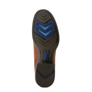 westernboots för dam i brnt läder från Ariat