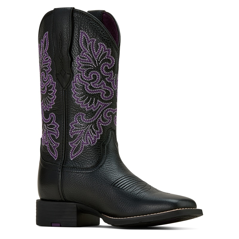 Ariat Round Up StretchFit Wide Square Toe Western Boot
