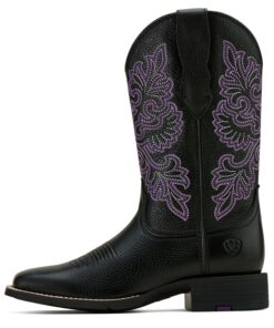Ariat Round Up StretchFit Wide Square Toe Western Boot