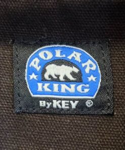 Kanvasjacka i mörkbrunt från Key